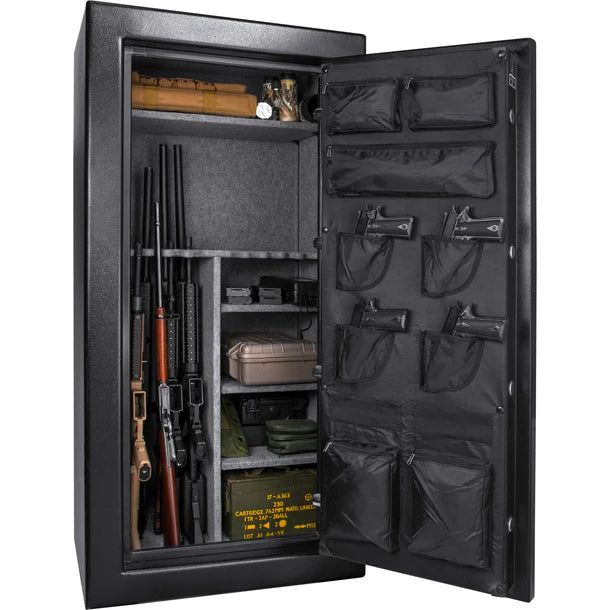 BARSKA FireVault Large Fireproof Gun Safe - Model AX12218: Holds 30 Guns