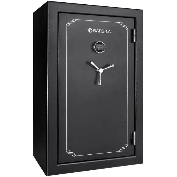 BARSKA FireVault High Capacity Fireproof Gun and Rifle Safe - Model AX12220: Holds 45 Guns