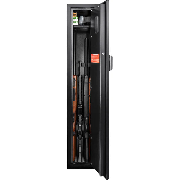 BARSKA Biometric Rifle Safe - Model AX12760: Holds 4 guns